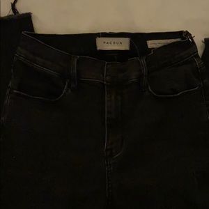 PACSUN HIGH-RISE ANKLE JEGGING